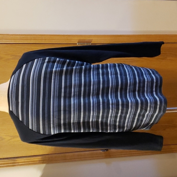 Hurley waffle knit long sleeve striped pullover - Picture 5 of 7